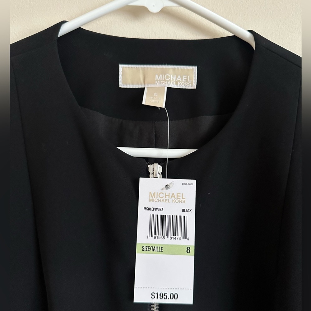 MK Ruffle Zip Up Blazer - Picture 3 of 6